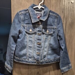 Place Kids Denim Jacket in Classic Blue